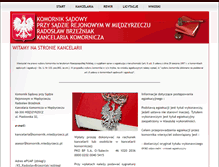 Tablet Screenshot of komornik.miedzyrzecz.pl